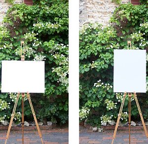 18x24" Easel Mockups - Greenery