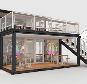 3D Model Container Cafe 7