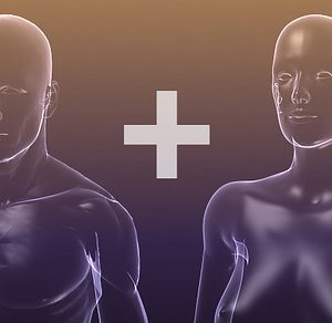 Male And Female Anatomy X-ray Bodies