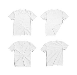 4 Flat Lay T-shirt 3D Model