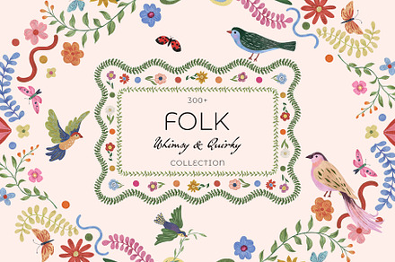 Modern FOLK Art Whimsy & Quirky