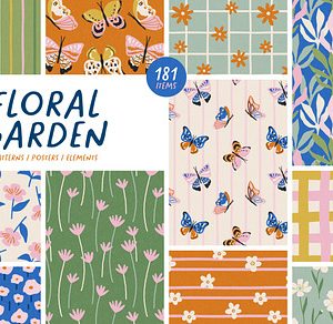 Floral Garden - Patterns & Posters