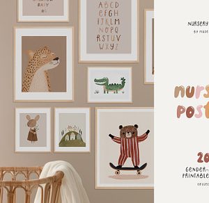 200 NURSERY POSTERS & PRINTS