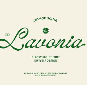 ED Lavonia - Classy Script