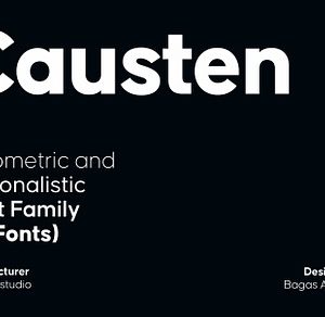 Causten Font Family