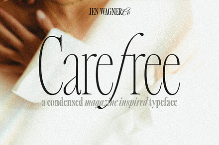Carefree | A Crisp 16-Font Serif