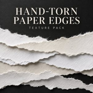 Hand-Torn Paper Edge Textures